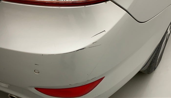 2014 Hyundai Verna FLUIDIC 1.6 VTVT SX AT, Petrol, Automatic, 55,030 km, Rear bumper - Minor scratches