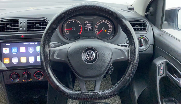 2019 Volkswagen Ameo Trendline 1.0, Petrol, Manual, 77,643 km, Steering Wheel Close Up