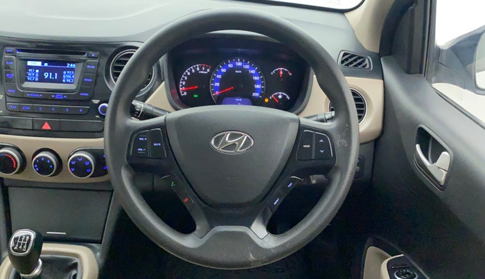 2016 Hyundai Xcent SX 1.2, Petrol, Manual, 57,043 km, Steering Wheel Close Up