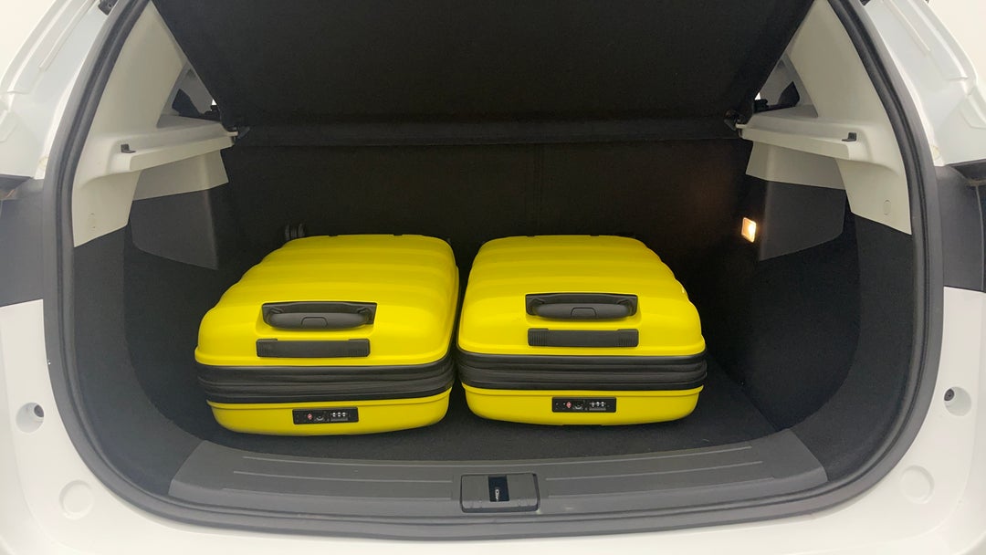 Boot Inside View with Luggage