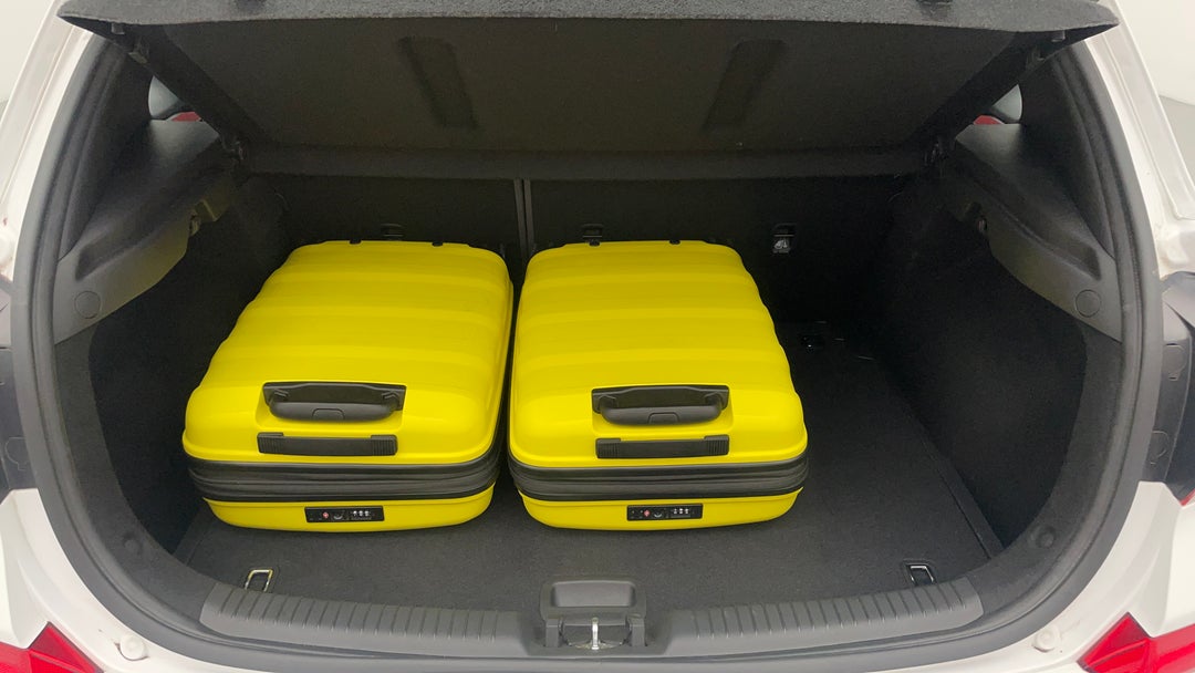Boot Inside View with Luggage