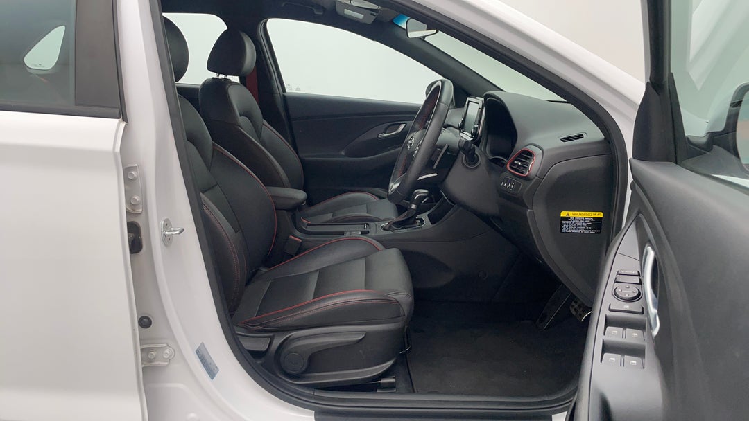 Right Side Front Door Cabin View