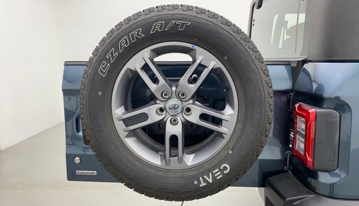 2021 Mahindra Thar LX PETROL HT 4WD AT, Petrol, Automatic, 5,043 km, Spare Tyre