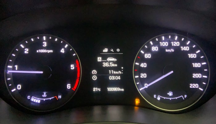 2017 Hyundai Elite i20 1.4 CRDI ASTA (O), Diesel, Manual, 1,01,363 km, Odometer View