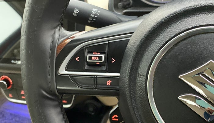 2017 Maruti Dzire ZXI Plus AMT, Petrol, Automatic, 93,533 km, Steering wheel - Sound system control not functional