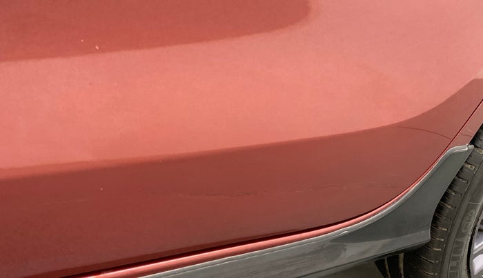 2017 Maruti Dzire ZXI Plus AMT, Petrol, Automatic, 93,533 km, Rear left door - Slightly dented
