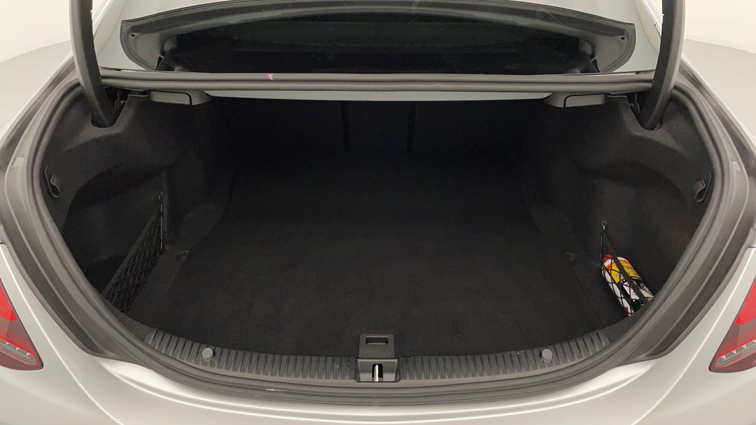 Boot Inside View with Luggage