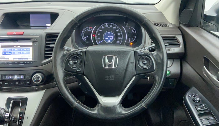 2014 Honda CRV 2.4 AT 4WD AVN, Petrol, Automatic, 1,03,683 km, Steering Wheel Close Up