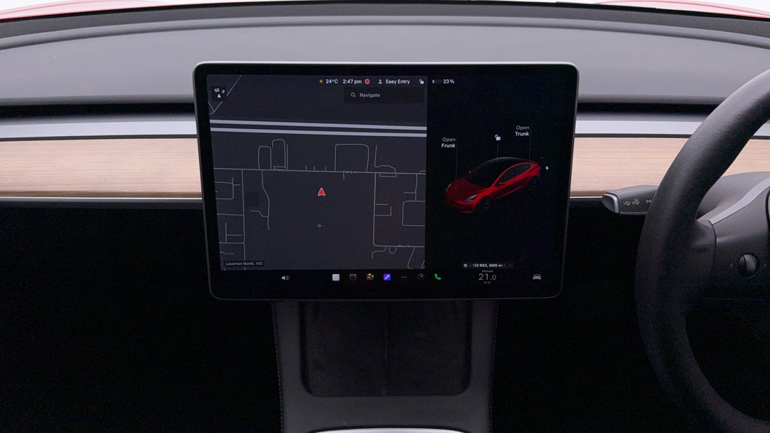 2021 Tesla Model 3 Standard Range Plus RWD, Automatic, 45634 km, Center Console