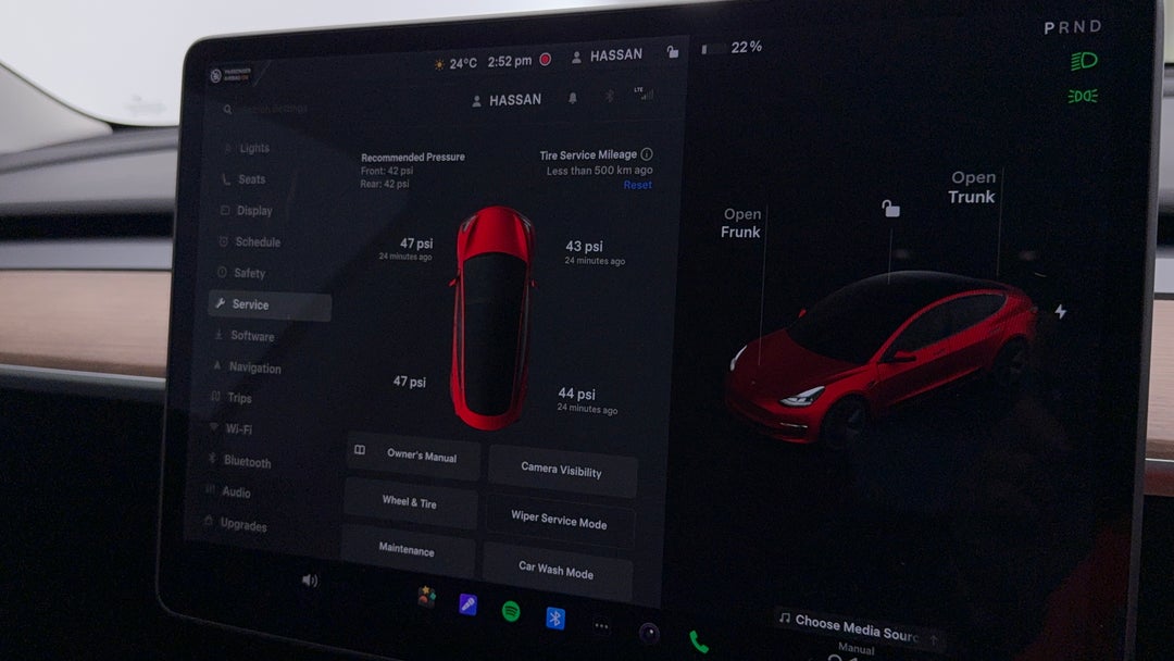 2021 Tesla Model 3 Standard Range Plus RWD, Automatic, 45634 km, Service History