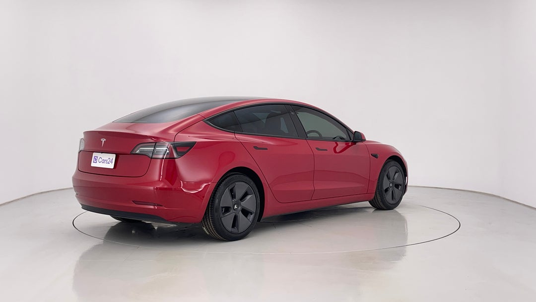 2021 Tesla Model 3 Standard Range Plus RWD, Automatic, 45634 km, Right Back Diagonal (45- Degree) View