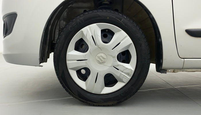 2017 Maruti Wagon R 1.0 VXI, Petrol, Manual, 51,897 km, Left Front Wheel