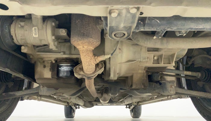 2017 Maruti Wagon R 1.0 VXI, Petrol, Manual, 51,897 km, Front Underbody