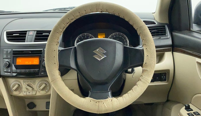2015 Maruti Swift Dzire VXI, Petrol, Manual, 23,866 km, Steering Wheel Close Up
