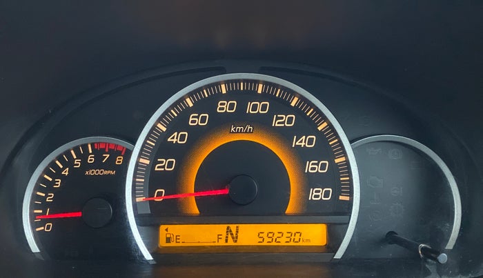 2016 Maruti Wagon R 1.0 VXI AMT, Petrol, Automatic, 59,276 km, Odometer Image