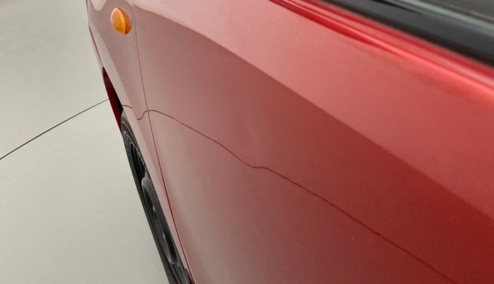 2016 Maruti Wagon R 1.0 VXI AMT, Petrol, Automatic, 59,276 km, Front passenger door - Slightly dented