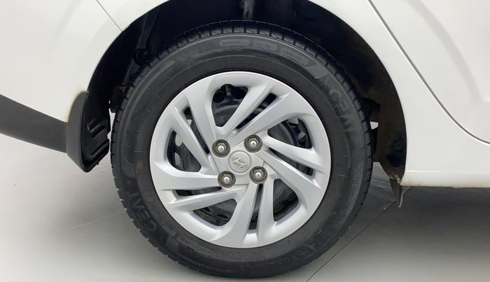 2021 Hyundai AURA S 1.2 CNG, CNG, Manual, 37,155 km, Right Rear Wheel