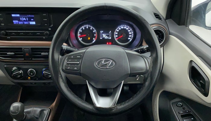 2021 Hyundai AURA S 1.2 CNG, CNG, Manual, 37,155 km, Steering Wheel Close Up