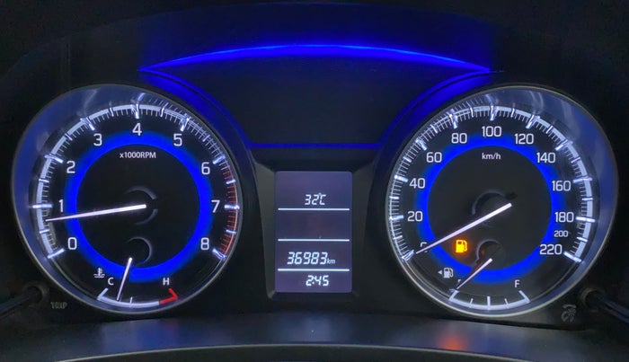 2020 Maruti Baleno DELTA PETROL 1.2, Petrol, Manual, 37,106 km, Odometer Image