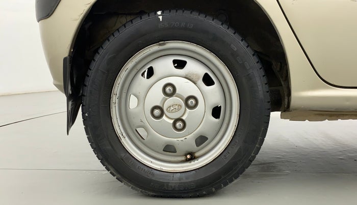 2011 Hyundai Santro Xing GL PLUS, CNG, Manual, 82,841 km, Right Rear Wheel