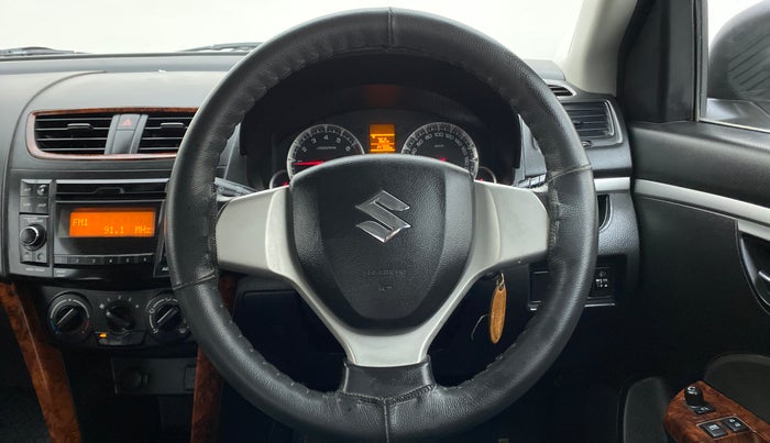 2017 Maruti Swift VXI, Petrol, Manual, 15,239 km, Steering Wheel Close Up