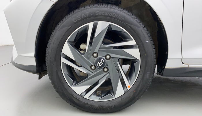 2020 Hyundai NEW I20 Asta 1.0 GDI Turbo IMT, Petrol, Manual, 8,338 km, Left Front Wheel