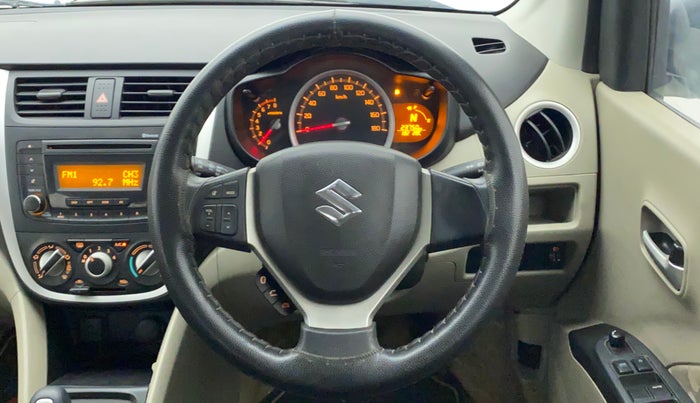 2015 Maruti Celerio ZXI AMT, Petrol, Automatic, 23,750 km, Steering Wheel Close Up