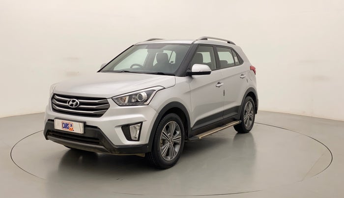 2018 Hyundai Creta SX PLUS AT 1.6 PETROL, Petrol, Automatic, 60,599 km, Left Front Diagonal
