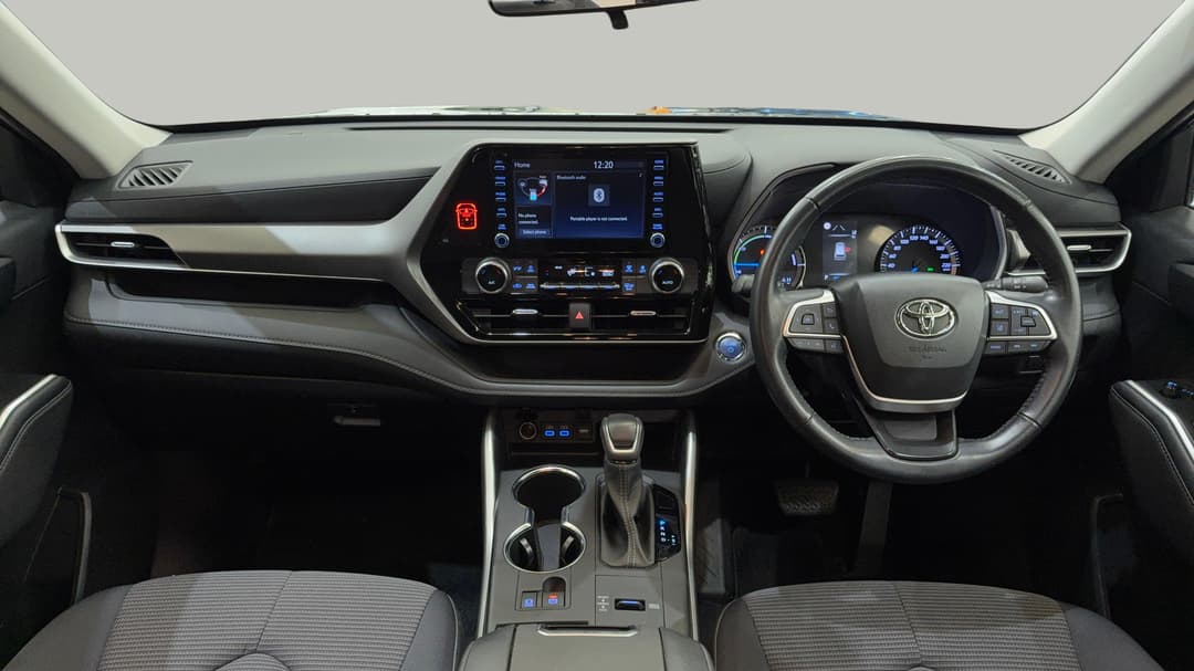 2022 Toyota Kluger Gx Hybrid AWD, Automatic, 57567 km, Dashboard View