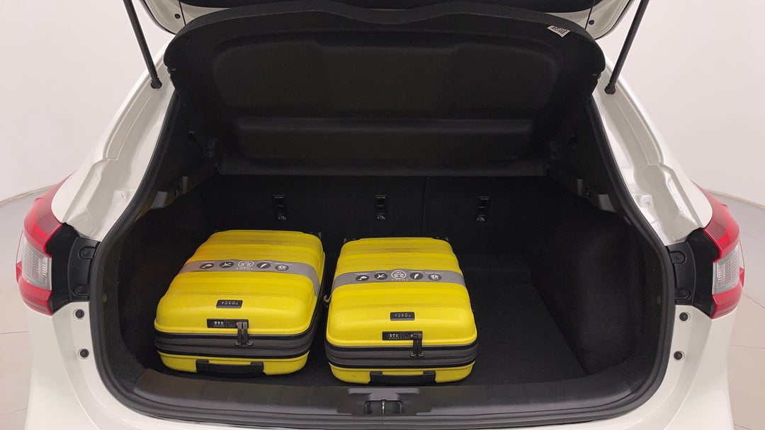 Boot Inside View with Luggage