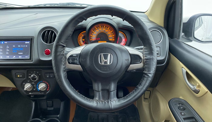 2014 Honda Brio 1.2 VX MT I VTEC, Petrol, Manual, 43,683 km, Steering Wheel Close-up