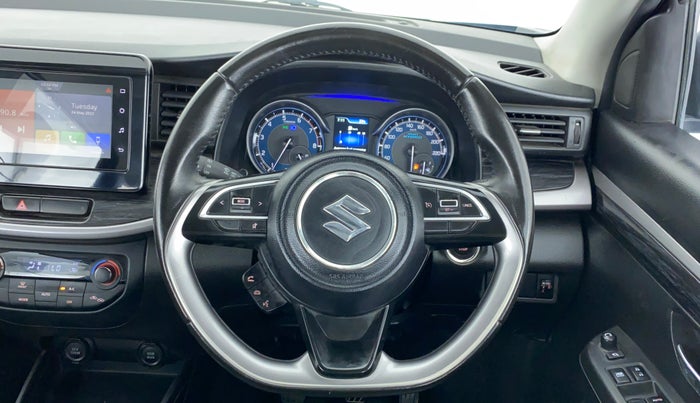 2019 Maruti XL6 ALPHA SHVS  MT, Petrol, Manual, 40,506 km, Steering Wheel Close Up
