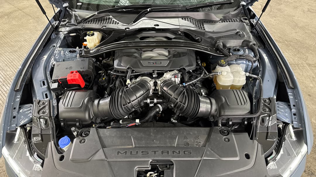 2024 Ford Mustang Gt 5.0 V8, Automatic, 7916 km, Open Bonnet (Engine)