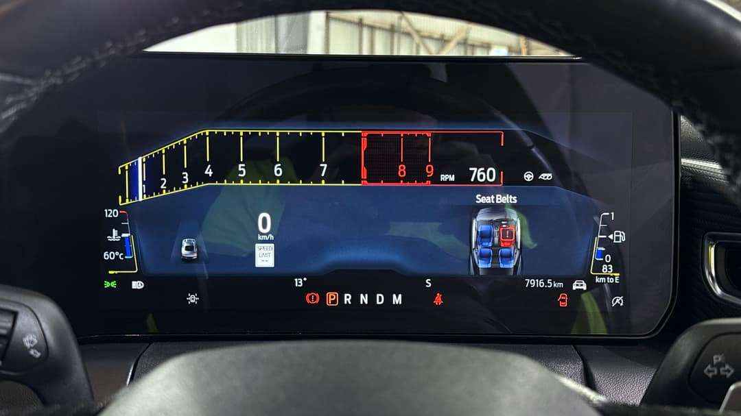 2024 Ford Mustang Gt 5.0 V8, Automatic, 7916 km, Odometer View