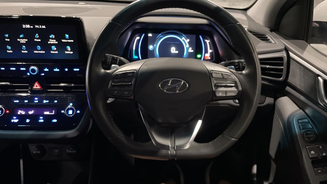 2022 Hyundai Ioniq Electric Elite, Automatic, 35895 km, Steering Wheel Close-up