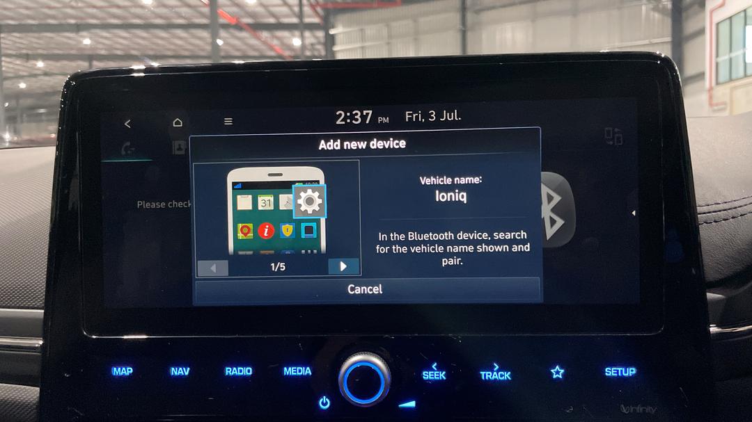 2022 Hyundai Ioniq Electric Elite, Automatic, 35895 km, Android/Apple Car Play