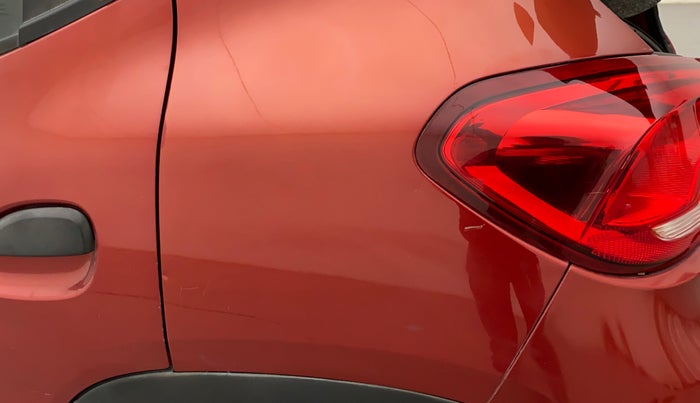 2017 Renault Kwid RXT 1.0, Petrol, Manual, 41,052 km, Left quarter panel - Slightly dented