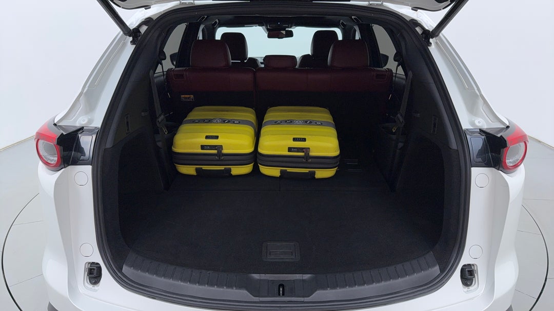Boot Inside View with Luggage