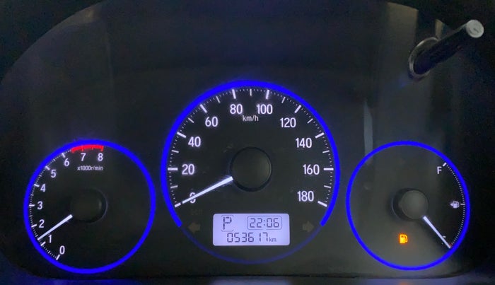 2016 Honda Amaze 1.2L I-VTEC S, Petrol, Manual, 53,617 km, Odometer Image
