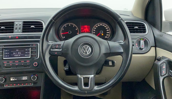 2013 Volkswagen Polo HIGHLINE1.2L, Petrol, Manual, 73,659 km, Steering Wheel Close Up