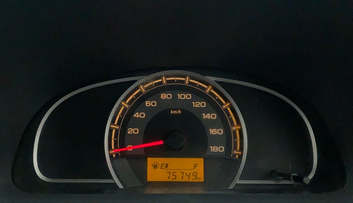 2016 Maruti Alto 800 LXI, Petrol, Manual, 75,749 km, Odometer Image