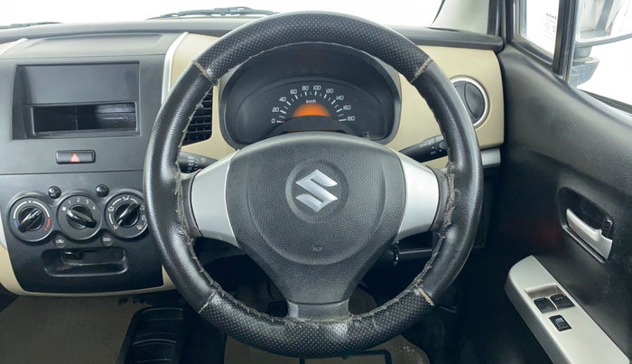 2018 Maruti Wagon R 1.0 LXI CNG, CNG, Manual, 26,783 km, Steering Wheel Close Up