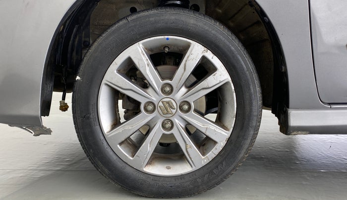 2017 Maruti Wagon R 1.0 VXI+ AMT, Petrol, Automatic, 37,432 km, Left Front Wheel