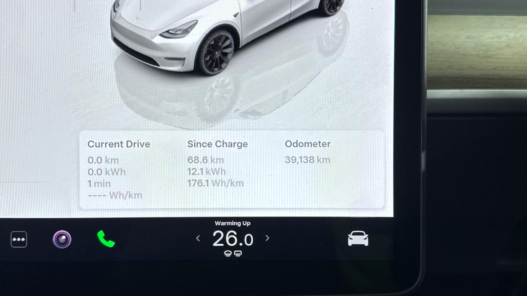2023 Tesla Model Y Rear-wheel Drive, Automatic, 39138 km, Odometer View