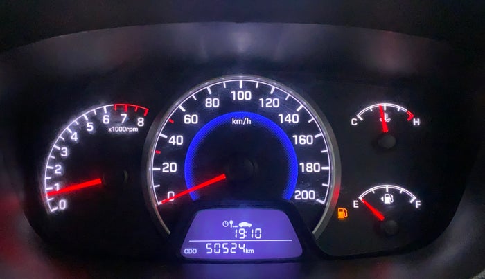 2017 Hyundai Grand i10 MAGNA 1.2 KAPPA VTVT, Petrol, Manual, 50,524 km, Odometer Image