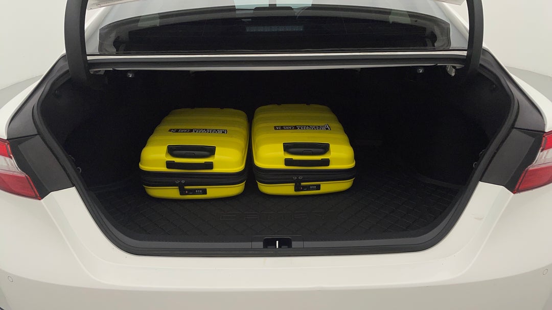 2019 Toyota Camry Ascent Sport, Automatic, 48517 km, Boot Inside View with Luggage