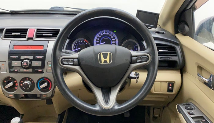 2012 Honda City 1.5L I-VTEC V MT, Petrol, Manual, 1,16,738 km, Steering Wheel Close Up