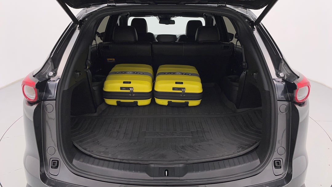 Boot Inside View with Luggage