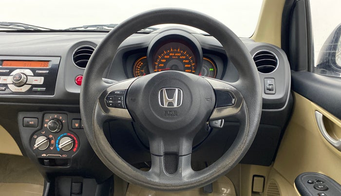 2014 Honda Amaze 1.2 VXMT I VTEC, Petrol, Manual, 76,438 km, Steering Wheel Close Up