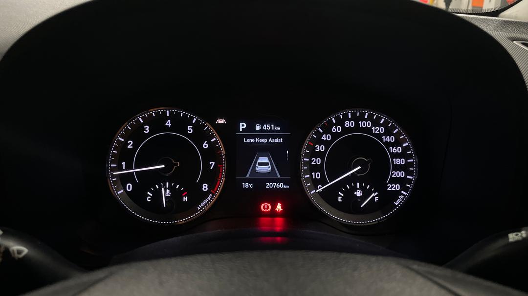 2021 Hyundai Venue Active, Automatic, 20760 km, Odometer View